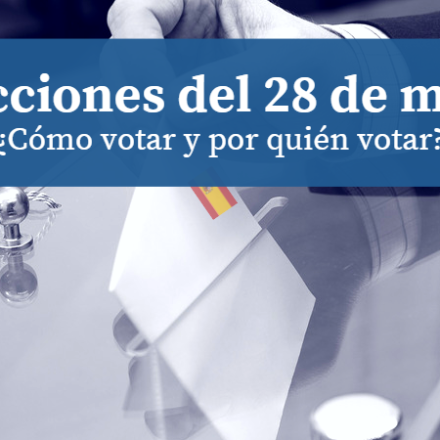 Cómo votar el próximo 28 de mayo en las elecciones regionales de España